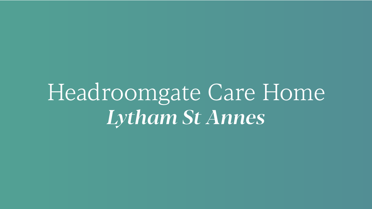 Contact Headroomgate Care Home Lytham St Annes